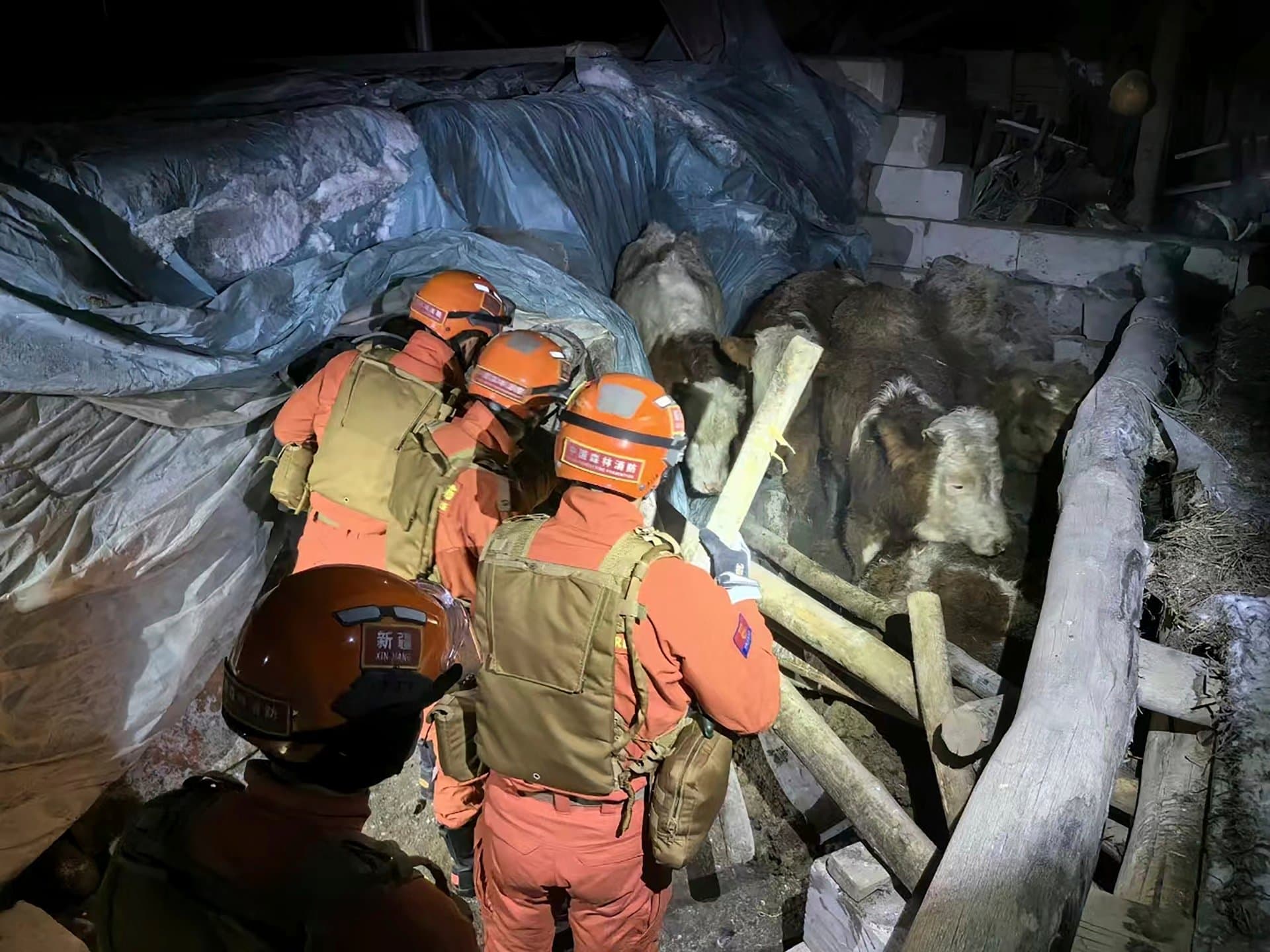 Urmările cutremurului de 7 grade din China. Câți oameni și-au pierdut viața