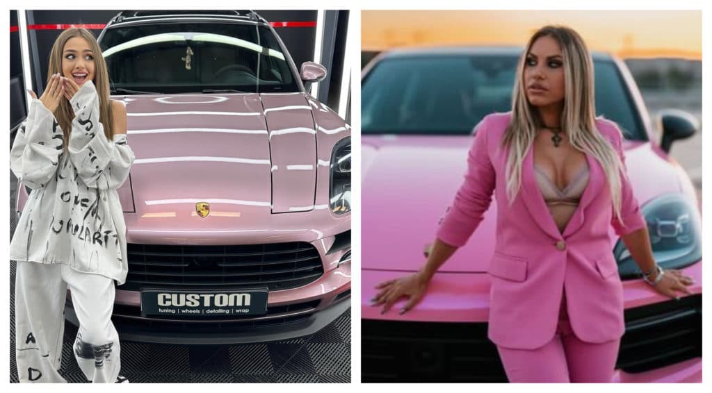 Vedetele noastre care au dat mii de euro să-și vopsească mașinile roz, ca-n Barbie /GALERIE FOTO!