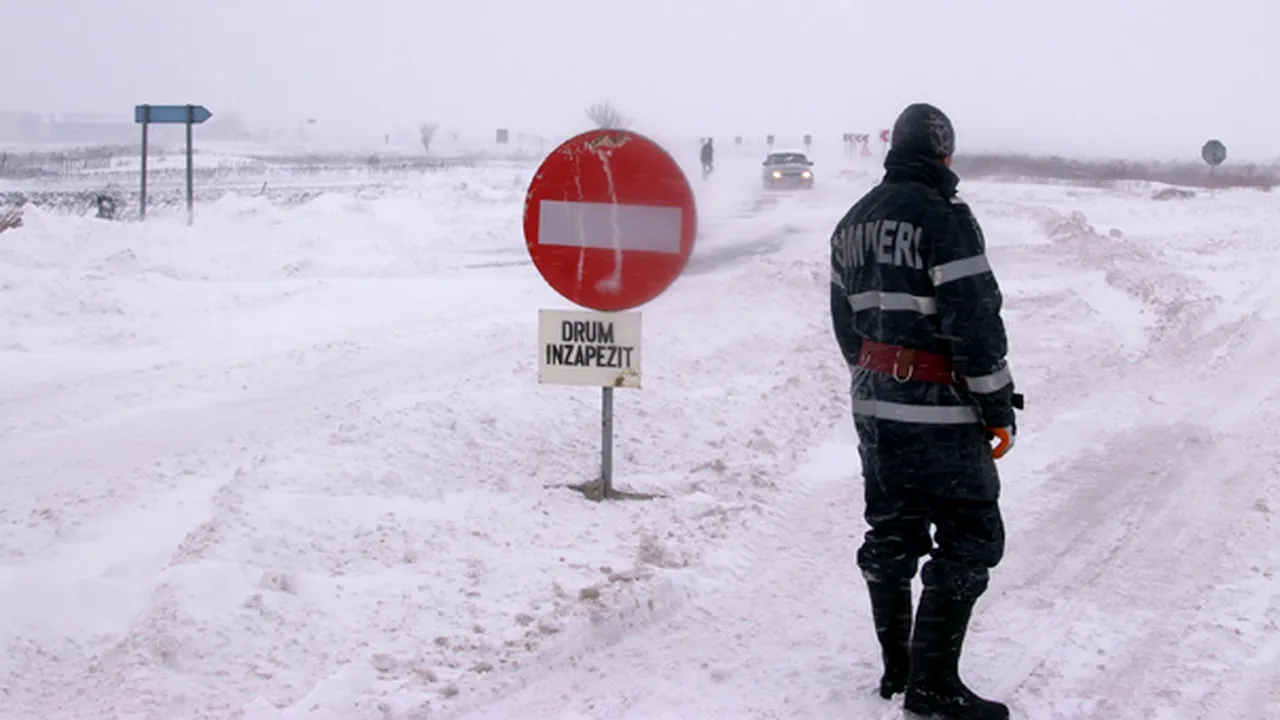Vreme severă în România: vânt puternic, ninsori și viscol în următoarele zile