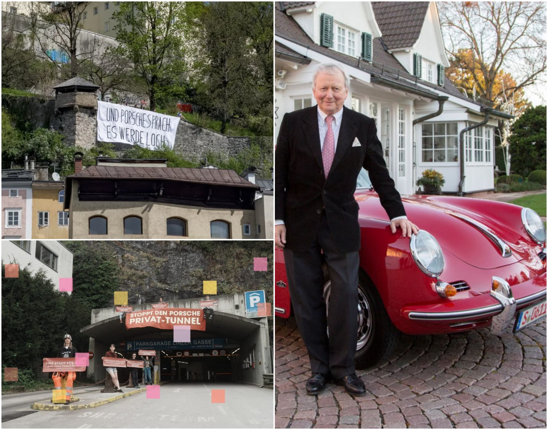 Wolfgang Porsche își face tunel privat prin munte pentru garaj în pofida a 16.000 de semnături împotrivă. Ecologiștii au luat foc
