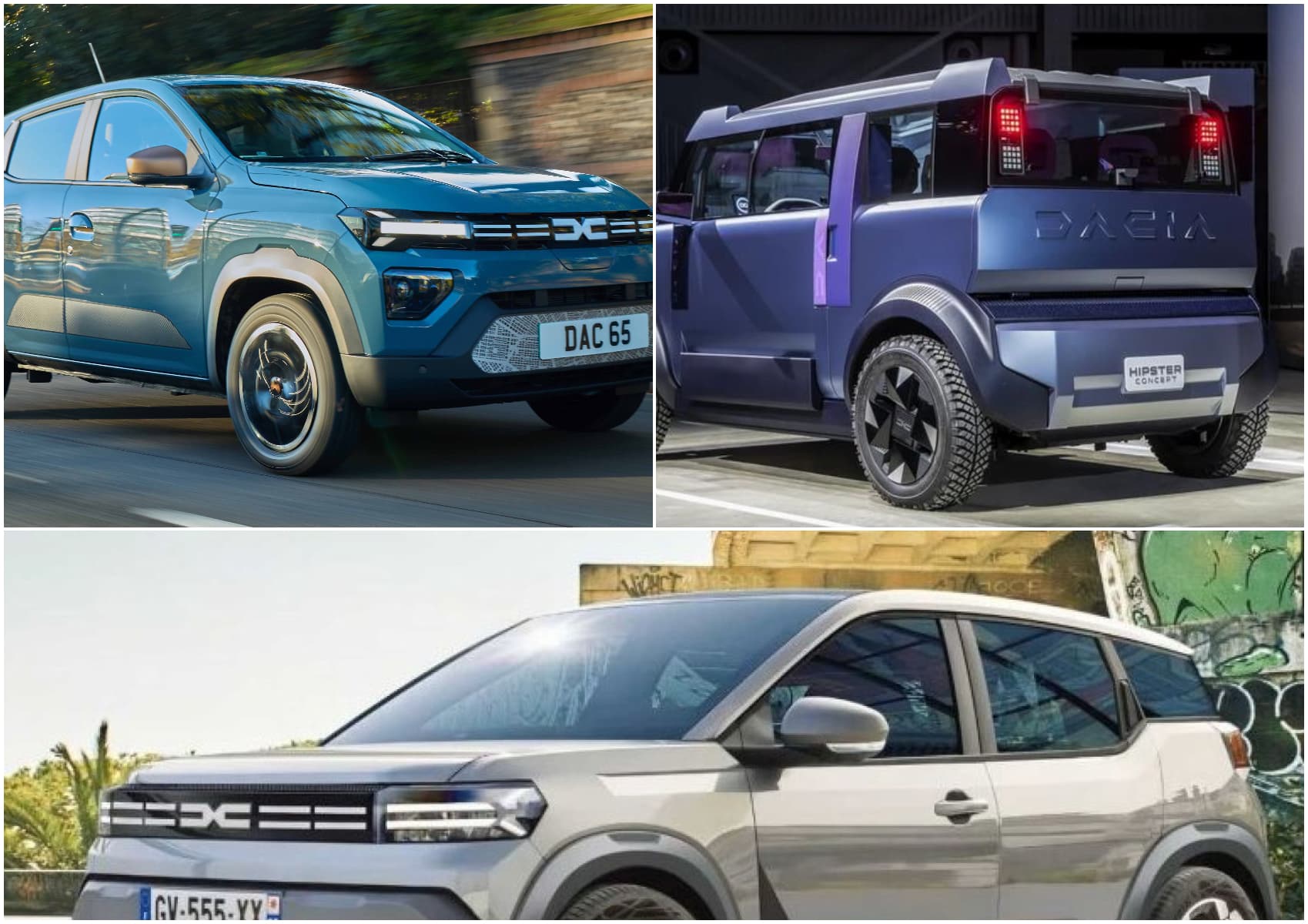 DACIA anunță PATRU modele ELECTRICE noi până în 2030. „Vor completa gama actuală!”