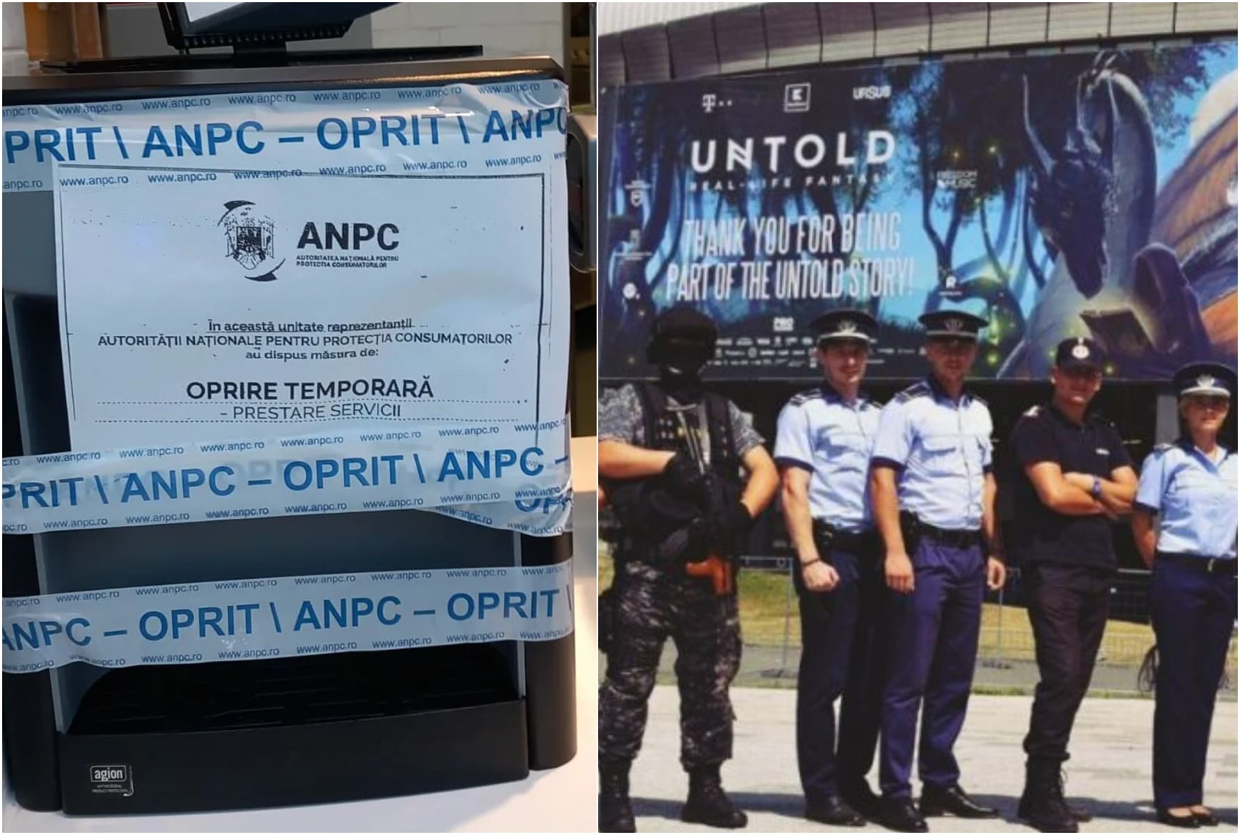 ANPC live de la Untold 2026. Comercianții, verificați de comisari