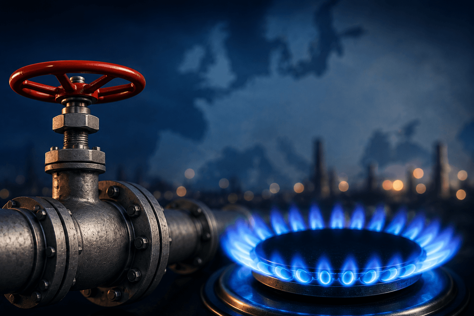 Alertă pentru Europa: gazele ar putea trece de 100 de euro/MWh în această iarnă!