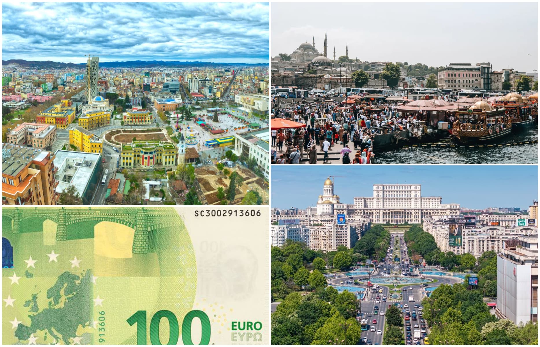 Cele mai ieftine orașe din Europa cu mai puțin de 100 de euro pe zi. Bucureștiul ocupă un loc surprinzător în TOP 10