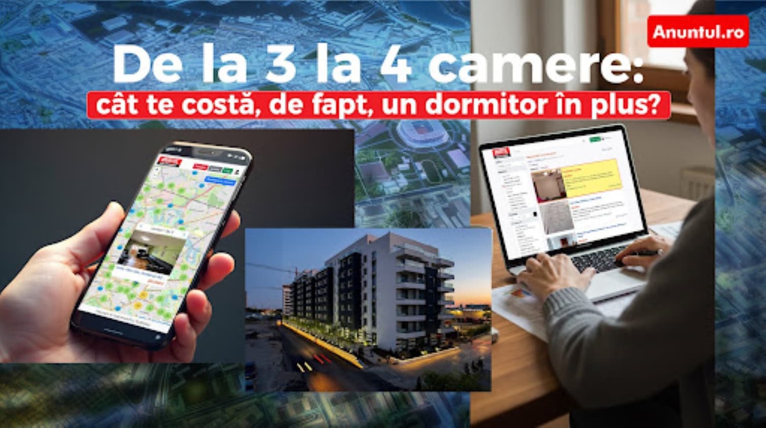 De la 3 la 4 camere: cât te costă, de fapt, un dormitor în plus?
