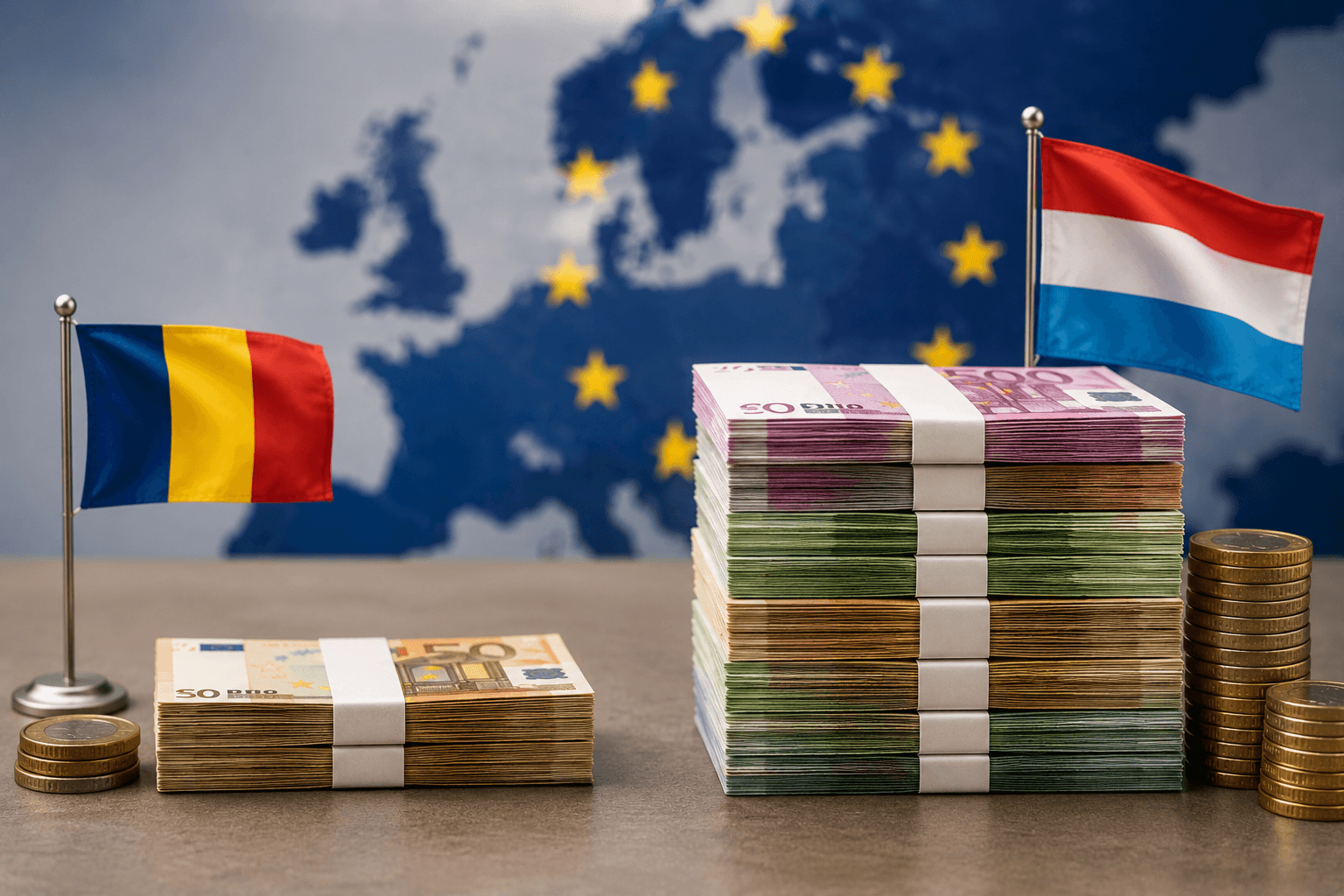 Salariul minim din România versus Europa. Cât este diferența față de cele mai bogate țări UE