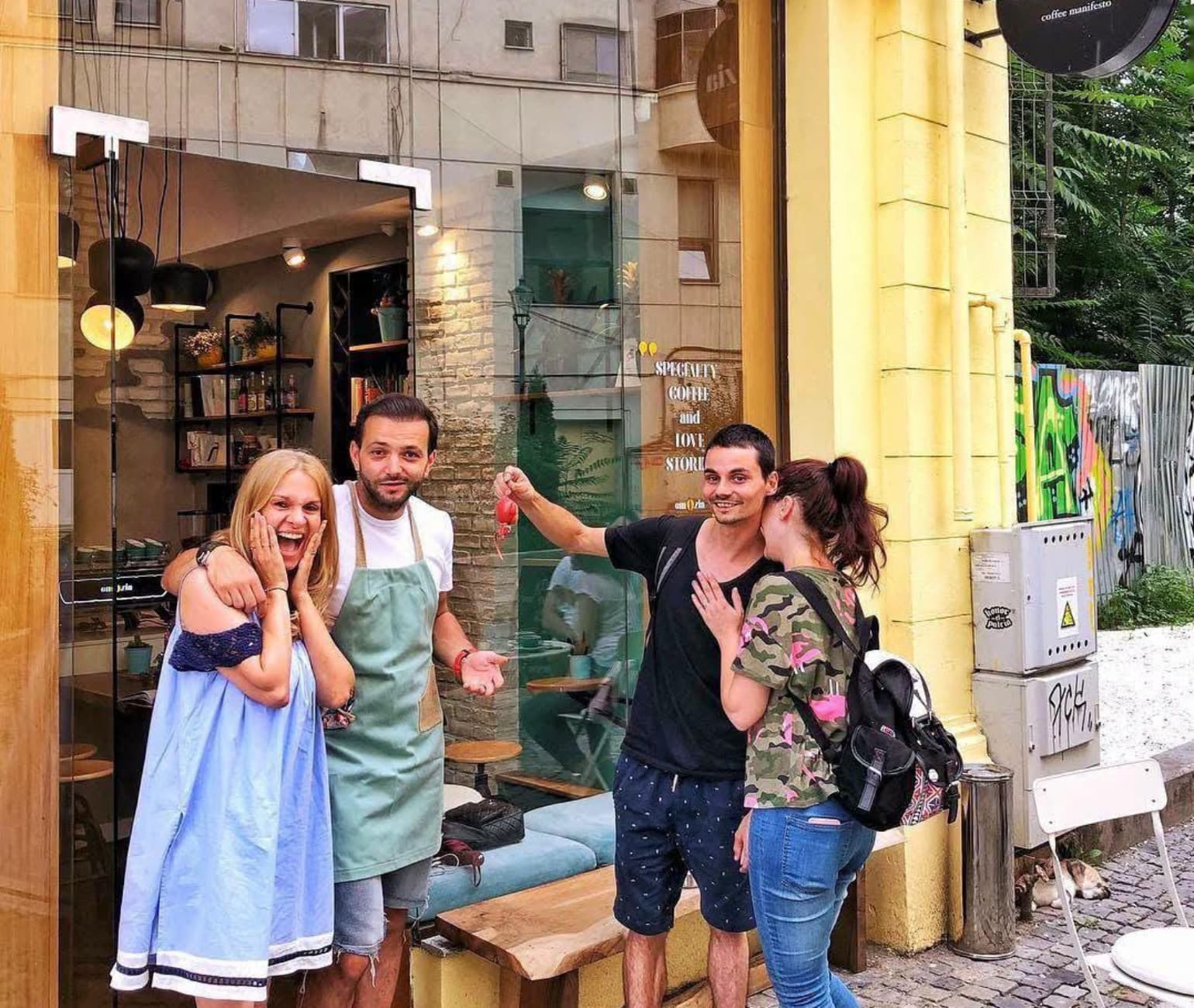 Mihai Morar, prezent ca antreprenor la festivalul cafelei de la Romexpo: „Nu e o afacere”. De ce nu vrea să transforme brandul său într-un lanț de cafenele