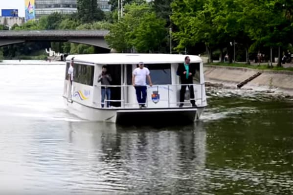 Primul oraş din România care are transport public pe apă