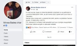 MIRCEA BADEA, despre DĂNCILĂ: ”Imbecila planetei”