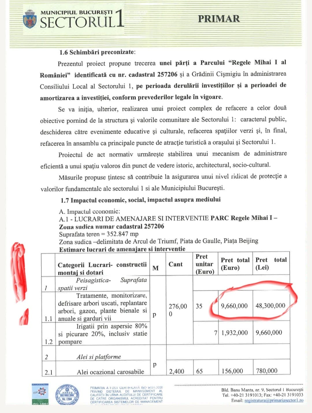 Clotilde Armand, hotărâtă să îi ia lui Nicușor Dan parcurile Cișmigiu și Herăstrău! ”Este nevoie de invervenție urgentă”
