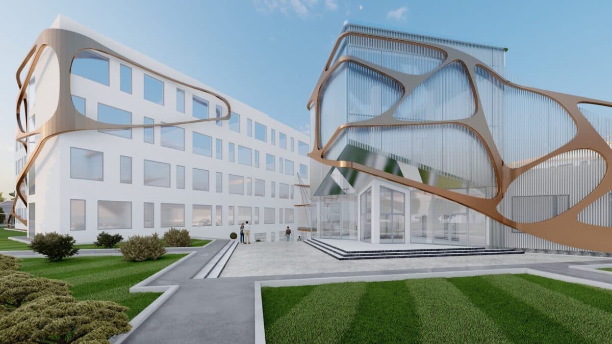 Cum va arăta noua școală futuristă din Oradea. Miza: să nu existe învățământ în două schimburi