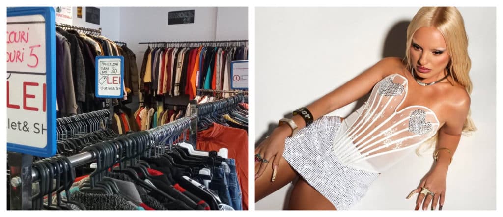 Alexandra Stan recunoaște că își cumpără haine second-hand! ”Susțin purtarea hainelor reciclate, vintage”