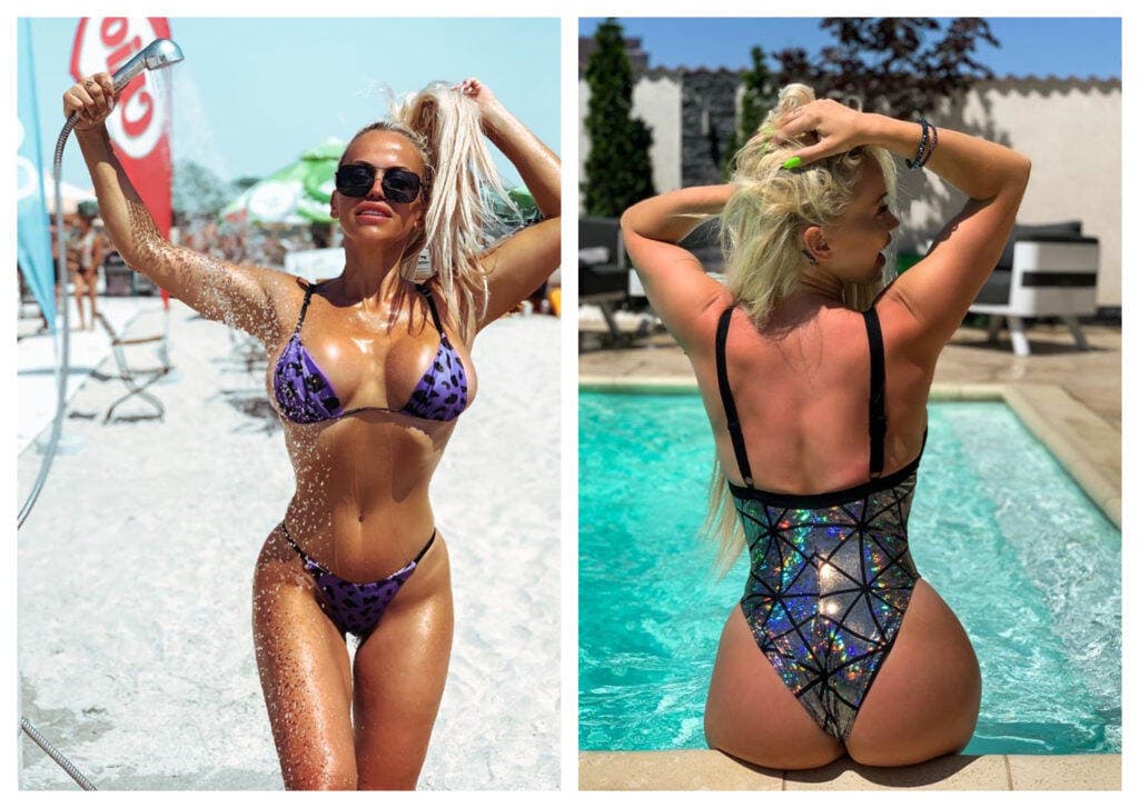 Anda Adam, bomba sexy de pe plajă înainte de divorț! Sutienul i-a rămas mic