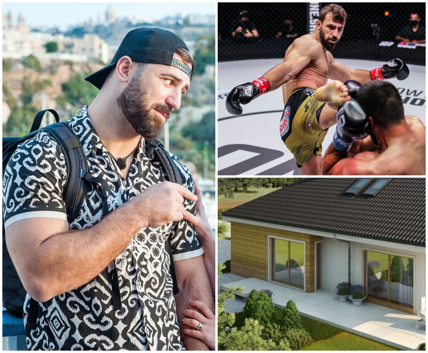 Andrei Stoica, vedetă în ring, dar și în afaceri: de la KO-uri în sport, lovește cu vile în Domnești