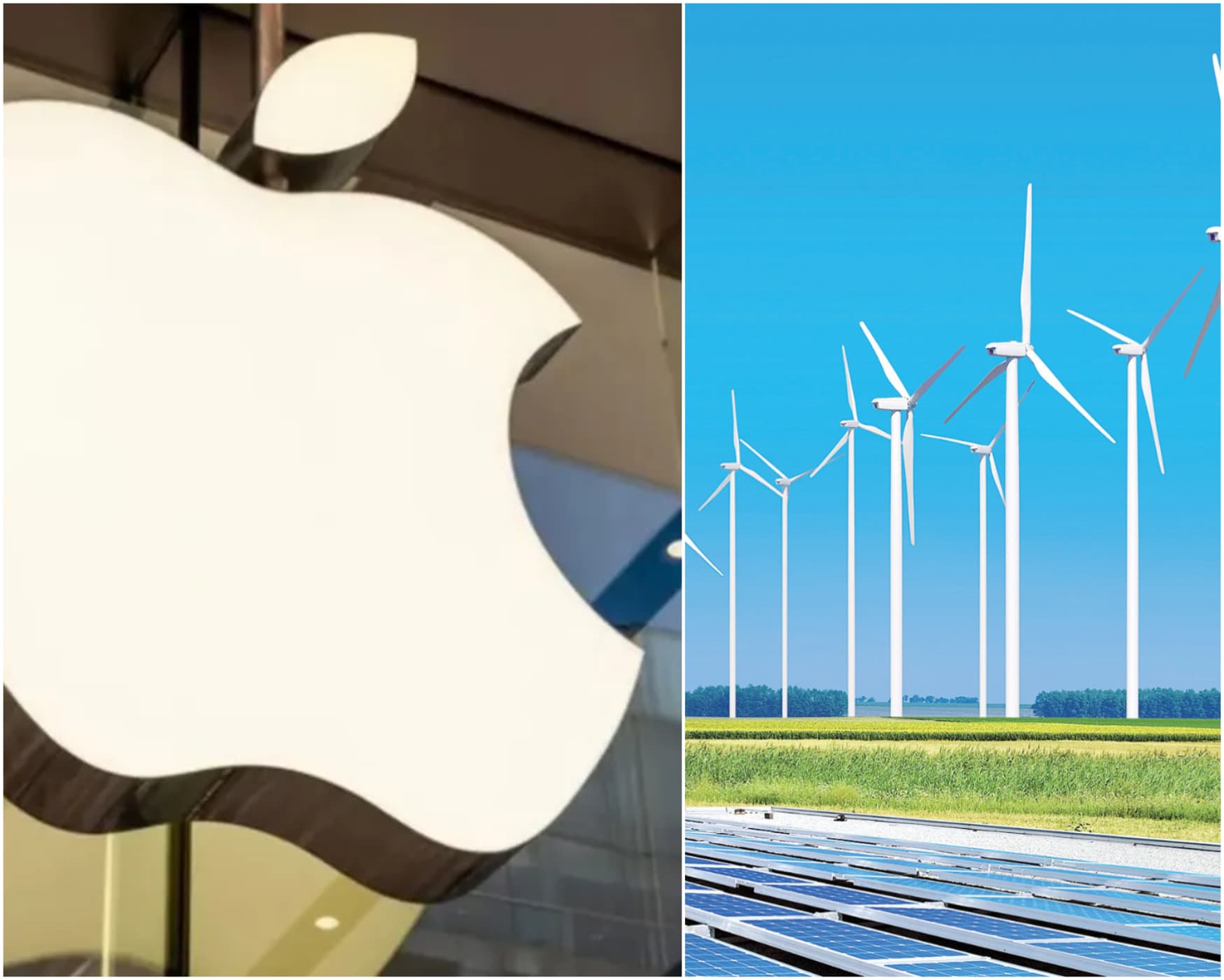 Apple investește oficial în România, într-un parc eolian. 600 de milioane $ băgați în energia curată din Europa