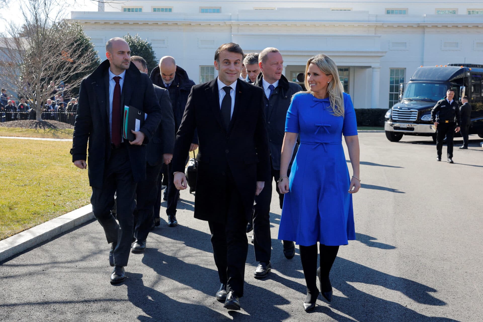 Bătălia pentru Ucraina se mută la Washington. Trump și Macron, față în față