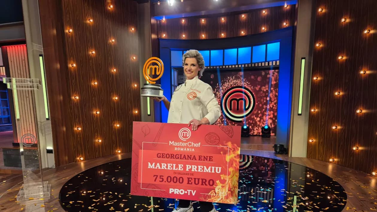 Câștigătoarea MasterChef România 2024 este Georgiana Ene. Ce planuri are cu premiul de 75.000 de euro?