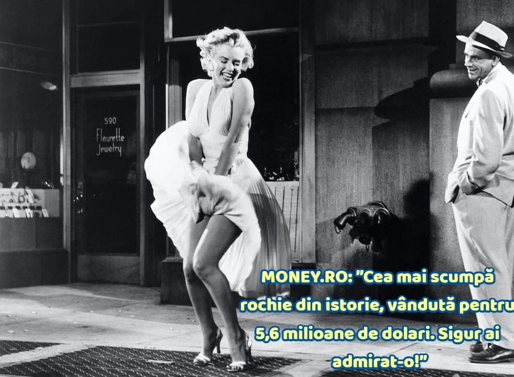 Cea mai scumpă rochie din istorie, vândută pentru 5,6 milioane $! Sigur ai admirat-o