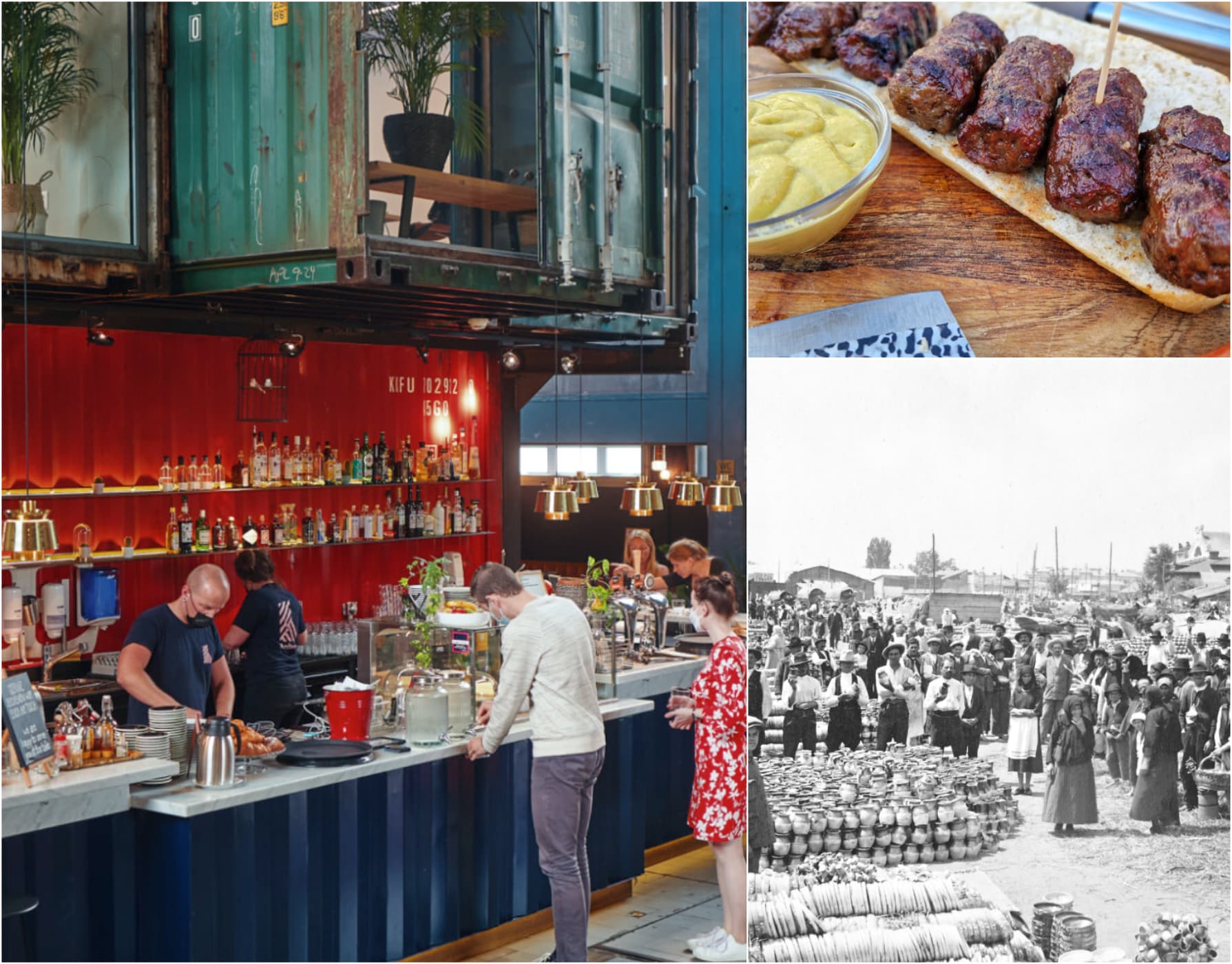 Clasica Piață Obor își deschide un centru gastronomic! Adio ”țap” și murături: wine bar, mici cu furculiță și cuțit& free Wi-Fi