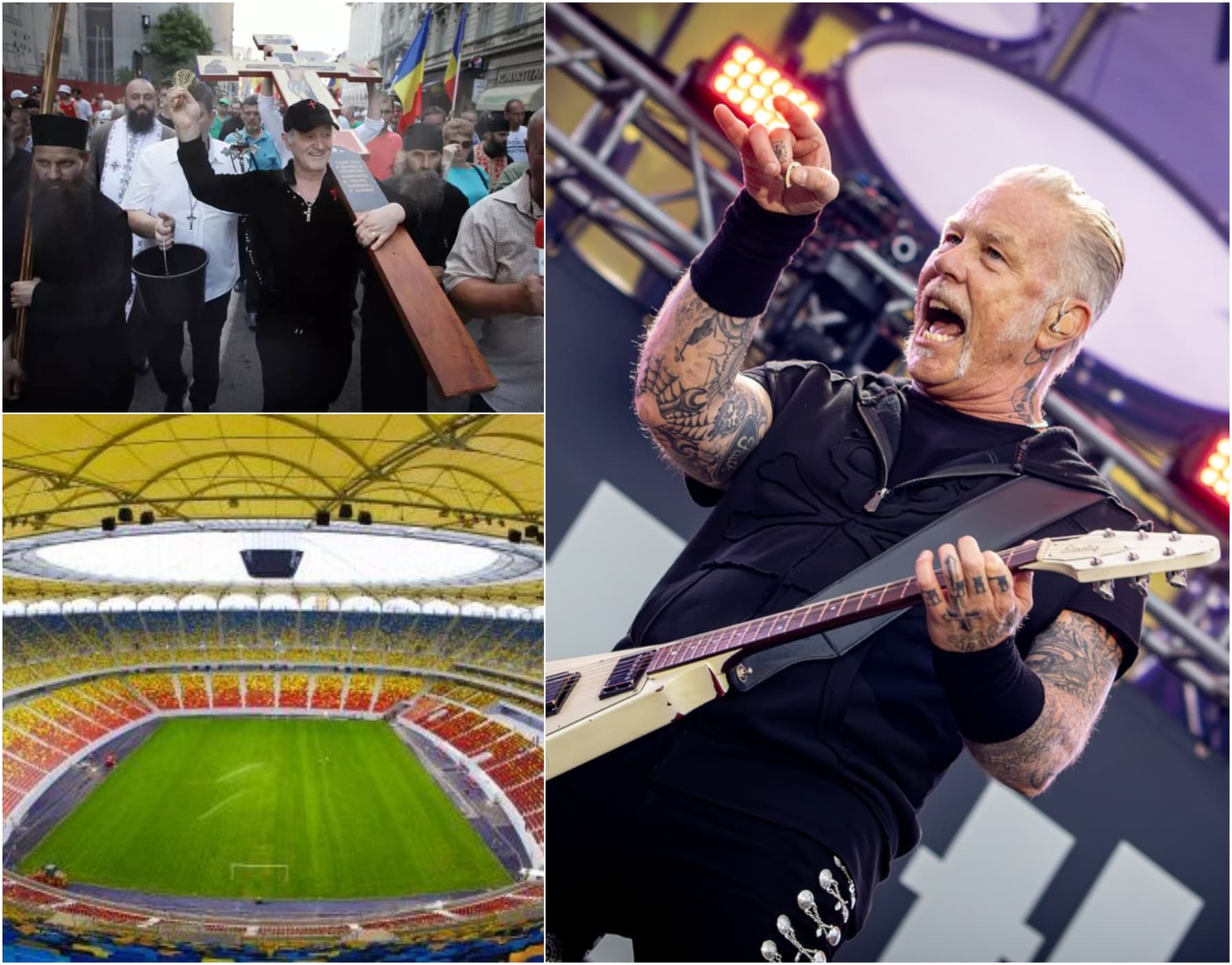 Concertele Metallica și Iron Maiden au stârnit furia LPF și a lui Gigi Becali. Scandal pentru Arena Națională!