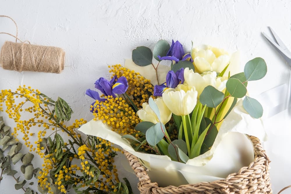 Cui i se potrivesc irișii mov și când îi oferi pentru un efect maxim: recomandări de la florăria Floria