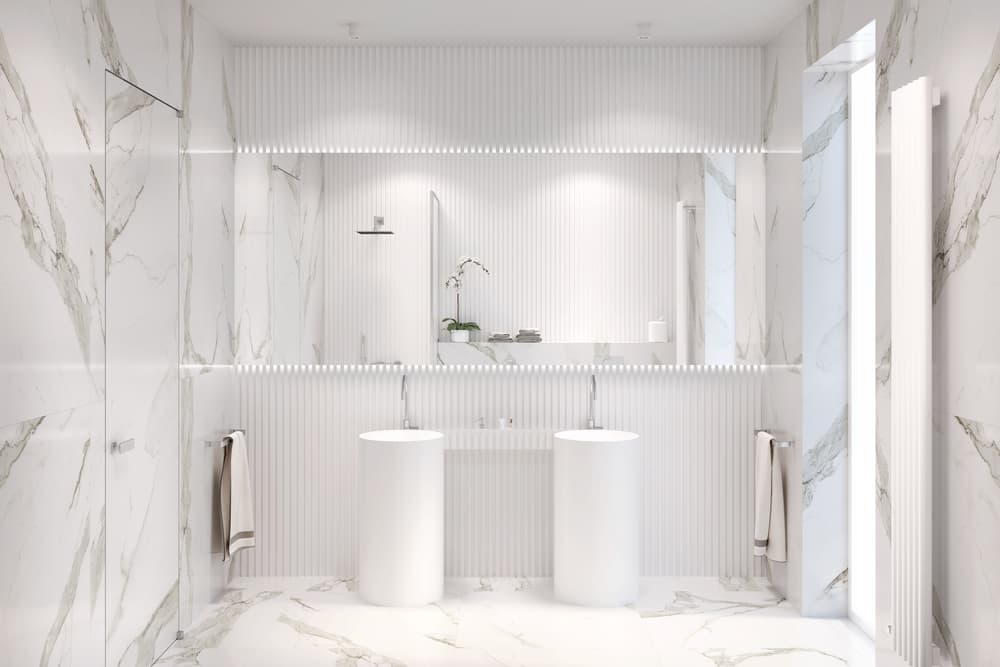 Cum să transformi o baie obișnuită într-un spațiu de lux cu lavoare freestanding?