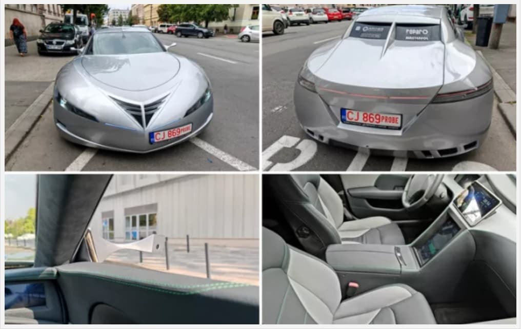 Cum vi se pare această mașină? Este 100% electrică, 100% fabricată în România