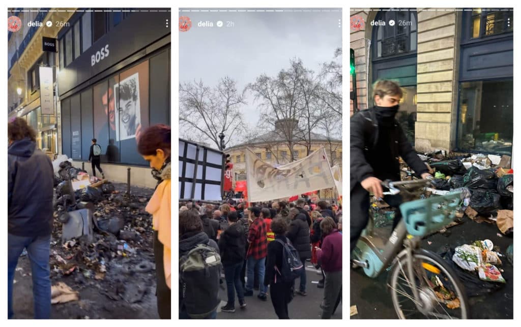 Delia, blocată în mijlocul protestelor violente de la Paris. ”Suntem aici!”