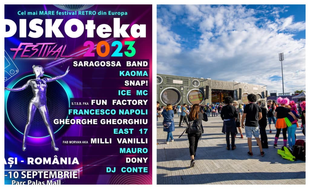 Cea mai mare discotecă în aer liber din Europa va avea loc în inima Iașiului. Diskoteka Festival 2023 aduce ”Lambada” în inima Moldovei