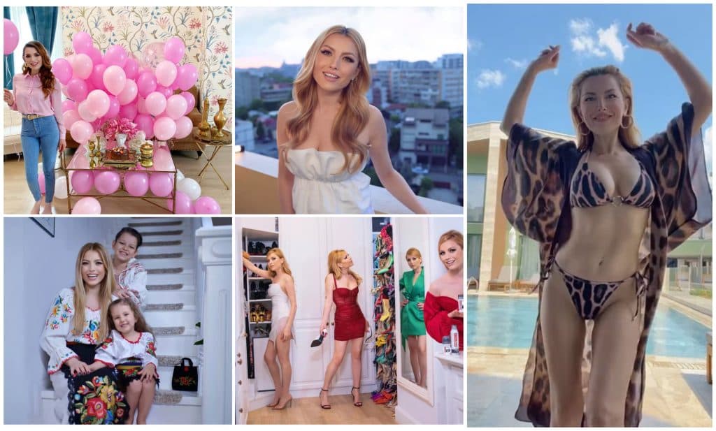 Elena Gheorghe locuiește pe două etaje, ultimele ale unui bloc. Imagini din duplexul vedetei evaluat la peste 400.000 de euro