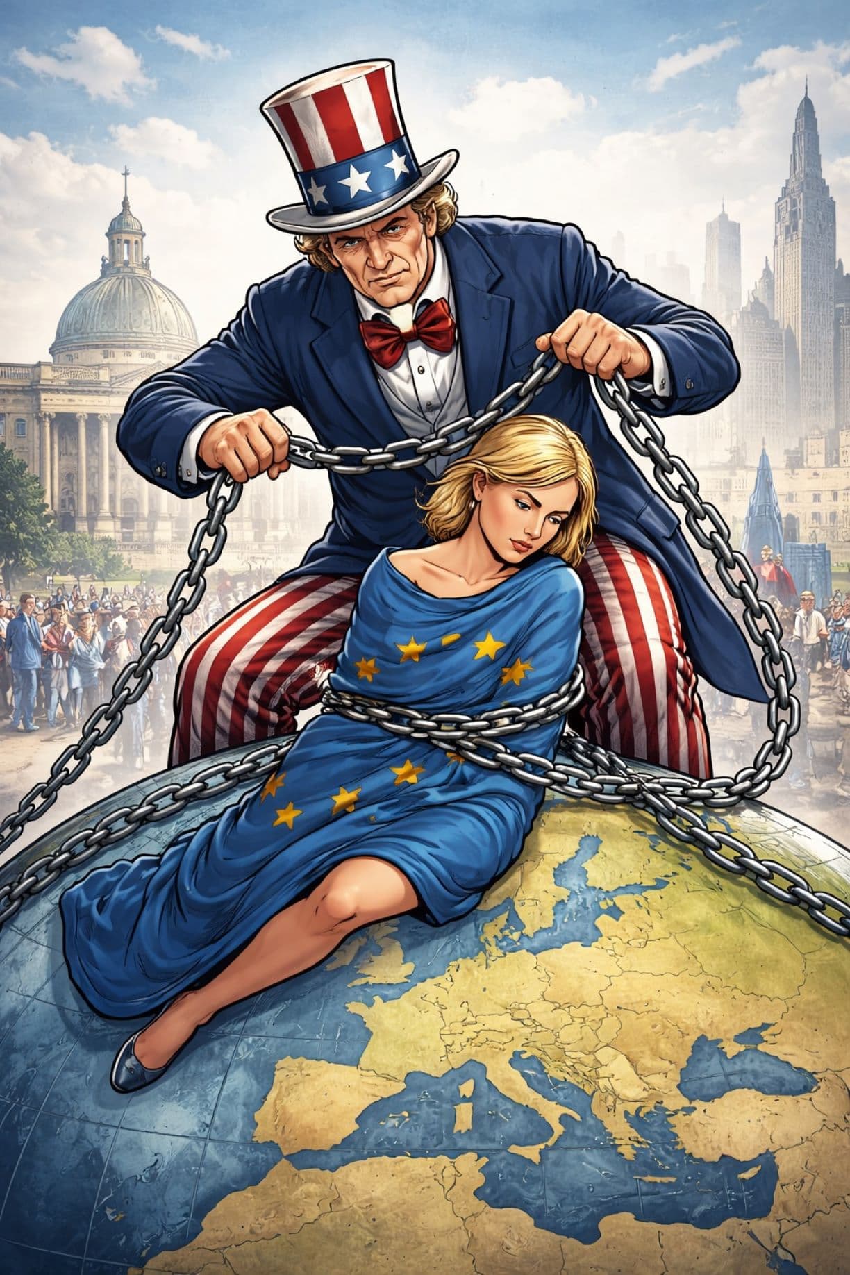 Europa pare prizonierul Americii. Dar nu e și nici nu va fi