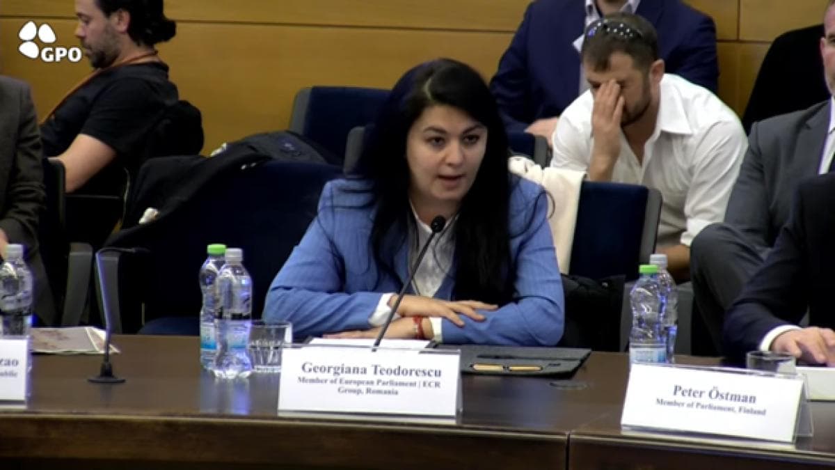 Europarlamentarul Georgiana Teodorescu propune un „Iron Dome juridic” într-un discurs la Knesset