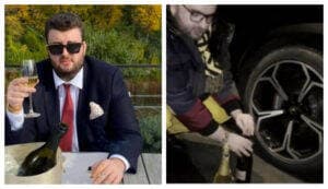 Extravaganțele lui Victoraș Micula au ajuns în presa occidentală! A spălat roțile Lamborghini-ului său cu șampanie scumpă