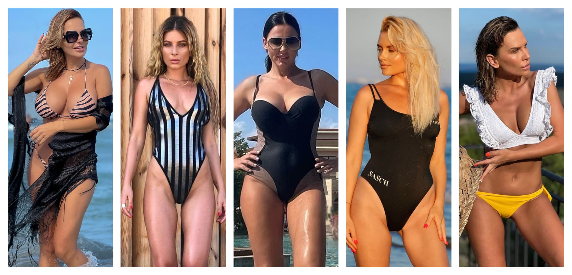 FOTO Galeria vedetelor ce fac spectacol pe plajă, în bikini! Costumul de baie a devenit oficial ținuta de vară