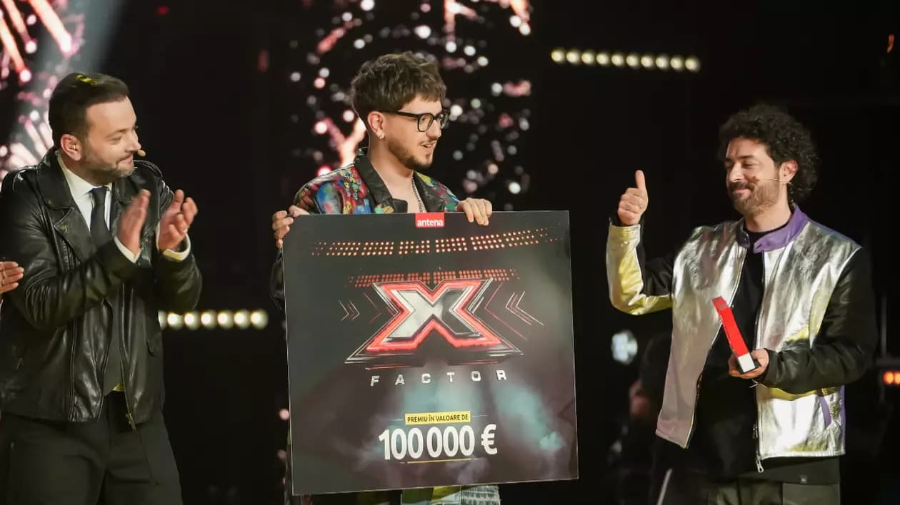 George Radu, noul X Factor al României, și cu 100.000 de euro în cont: "Să fii artist nu înseamnă să pari!”