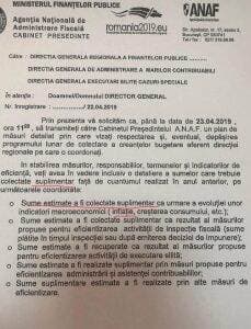 Guvernul nu mai are bani! Cereri IMPOSIBILE pentru inspectorii ANAF! DOCUMENT