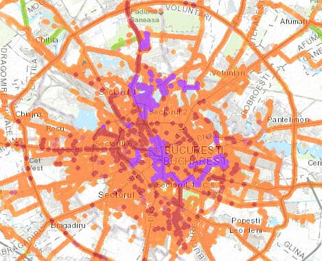 Harta 5G în București. Unde sunt zonele în care poți avea viteza 5G pe telefon