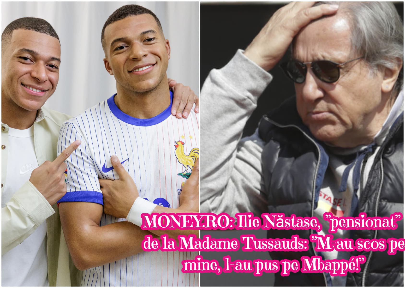 Ilie Năstase, ”pensionat” de la Madame Tussauds: „M-au scos pe mine, l-au pus pe Mbappé. Când eu eram acolo nici nu era născut!”