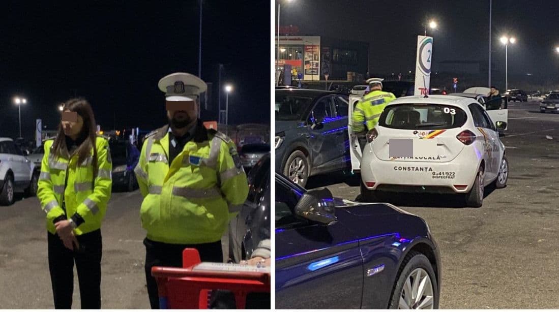 Incident șocant la Constanța. Polițiștii au ridicat mașina unei femei în scaun cu rotile, parcată pe locul special
