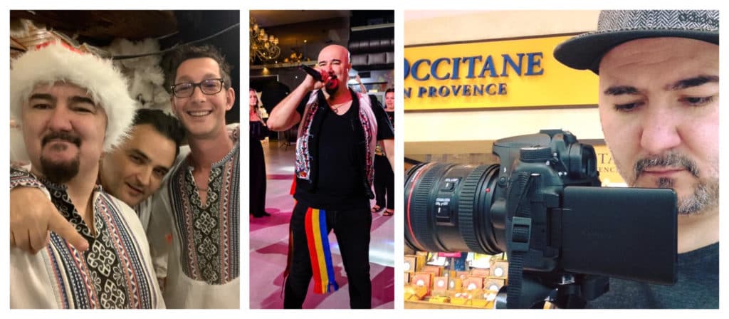 Ion din România cântă, dansează, fotografiază, filmează și videomontează. Solistul are propria afacere, un studio de producție publicitară și muzicală