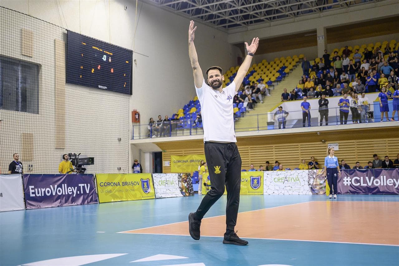 Laurențiu Lică, cel mai bun antrenor de volei din România la doar un an de la debut