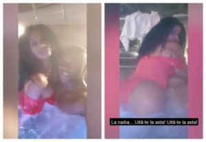Laurette, în offside după apariția video-ului incendiar din jacuzzi, cu fotbalistul Magaye Gueye