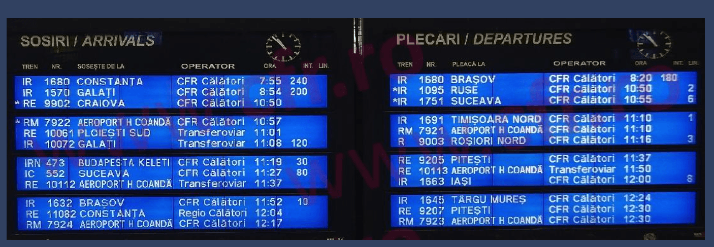 Lucrări de modernizare a Instalaţiei de Centralizare Electronică Gafra de Nord, în perioada 17 – 19 ianuarie / Mai multe trenjuri către Aeroportul Henri Coandă anulate