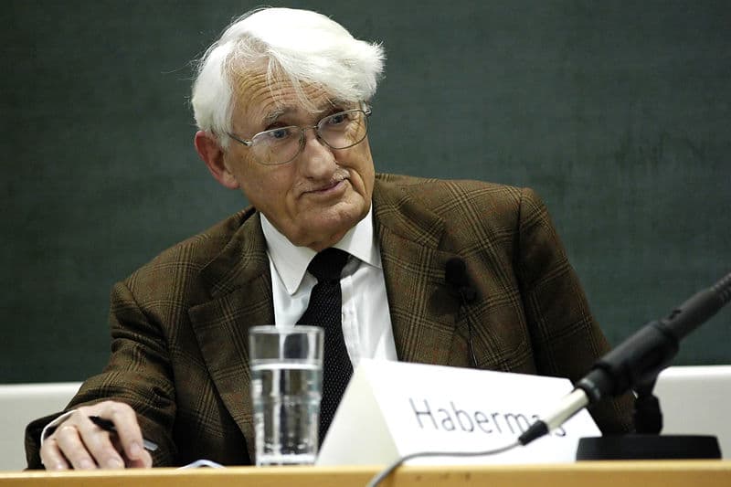 Moștenirea lui Habermas - ultimul mare intelectual al Europei democratice