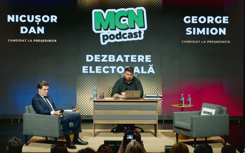 Nicușor Dan, singur la dezbaterea organizată de „Micutzu”. Mesajul lui George Simion din Italia