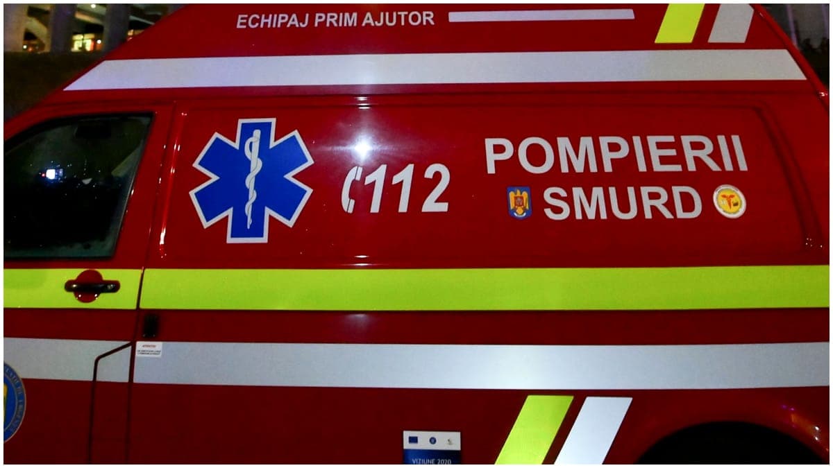 Planul Roșu, activat. Două microbuze s-au ciocnit în Sălaj