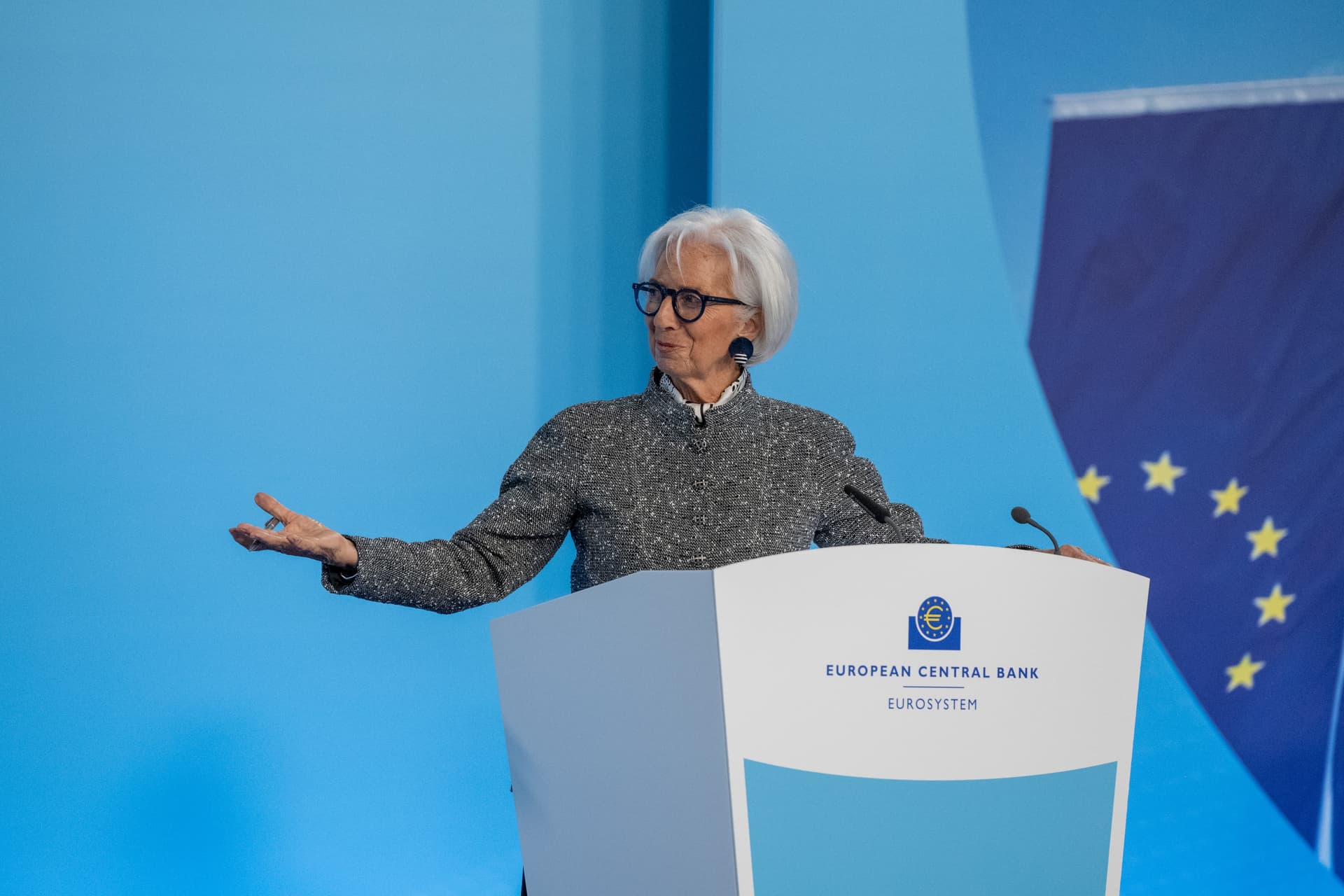 Președinta Băncii Centrale Europene avertizează că noile șocuri energetice pot reaprinde inflația în zona euro