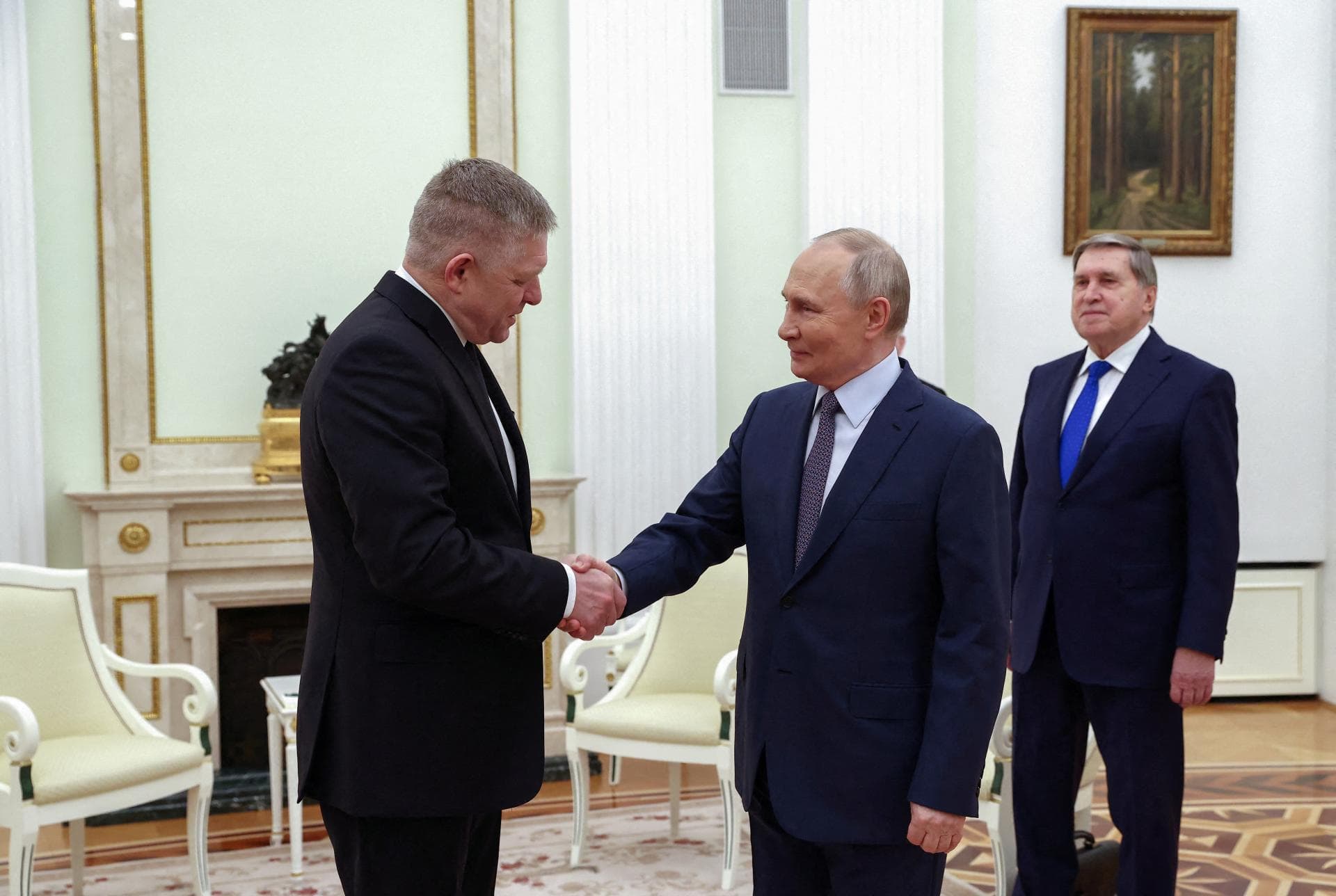 Președintele rus se întâlnește cu premierul slovac la Kremlin