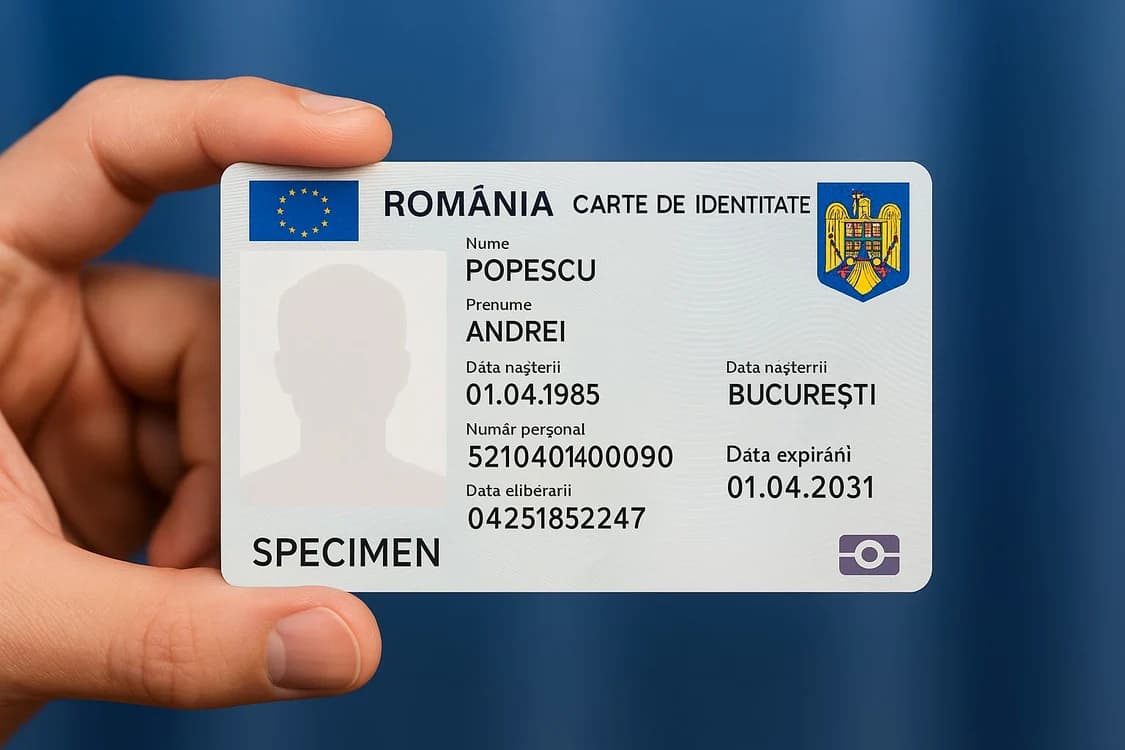 Prima carte electronică de identitate se eliberează gratuit românilor de peste 14 ani. Ce beneficii are documentul