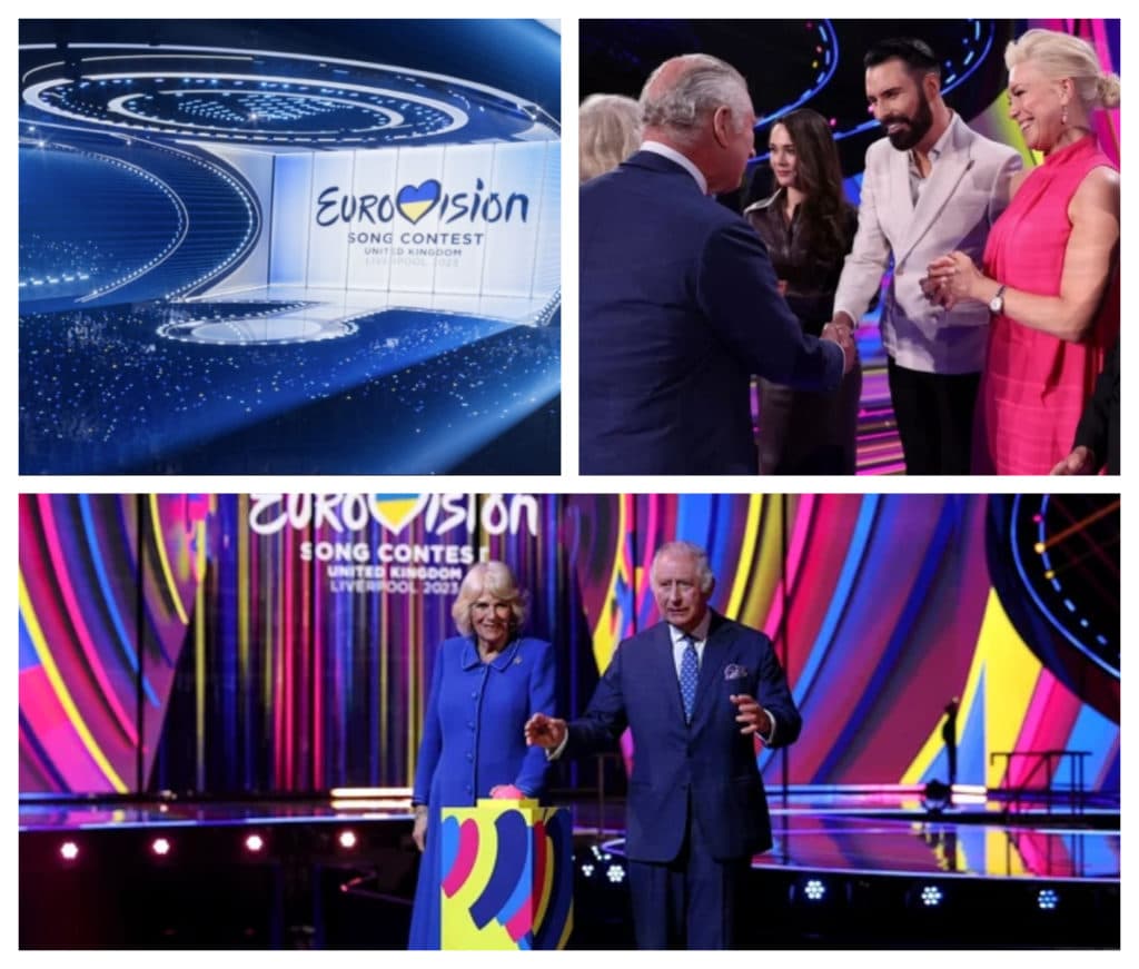 Regele Charles, în deschidere, la Eurovision/FOTO! Apariția supriză a monarhului pe scena unde va avea loc grandiosul concurs de televiziune